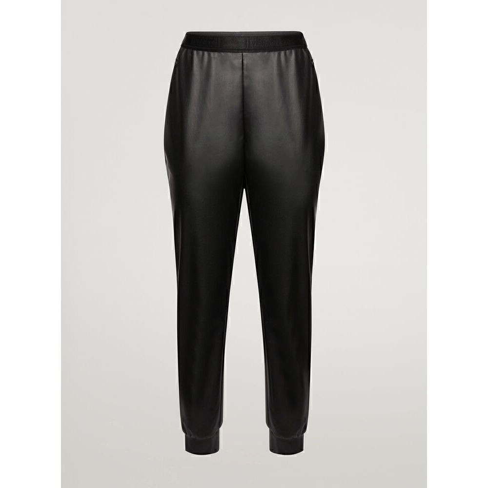 NWT Wolford Vegan Leather Trouser Pants Black L